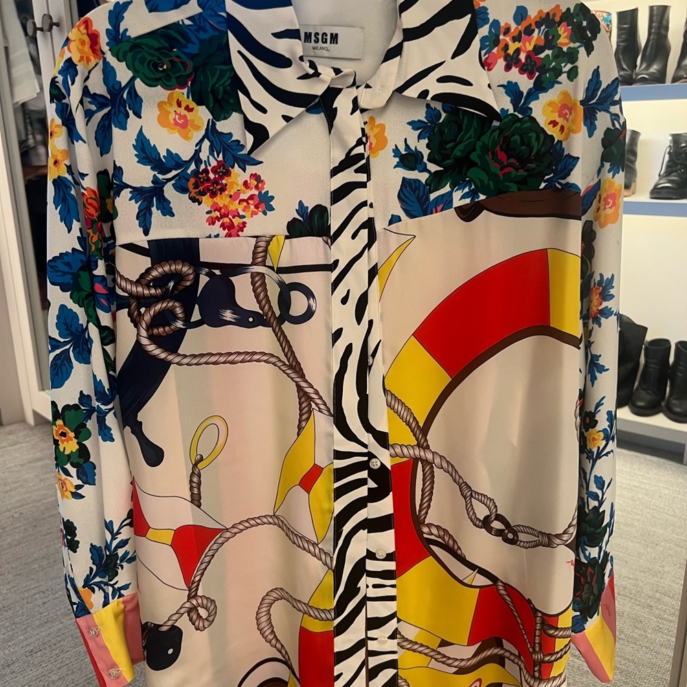 MSGM top. Worn once.